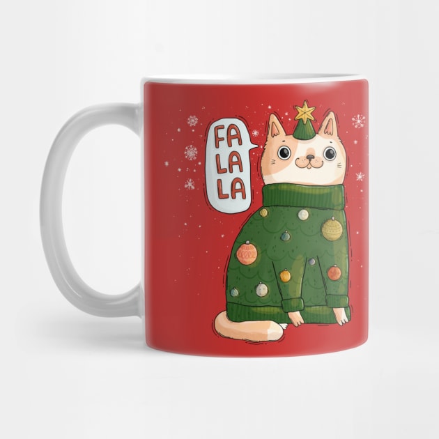 FA LA LA CAT by Tania Tania